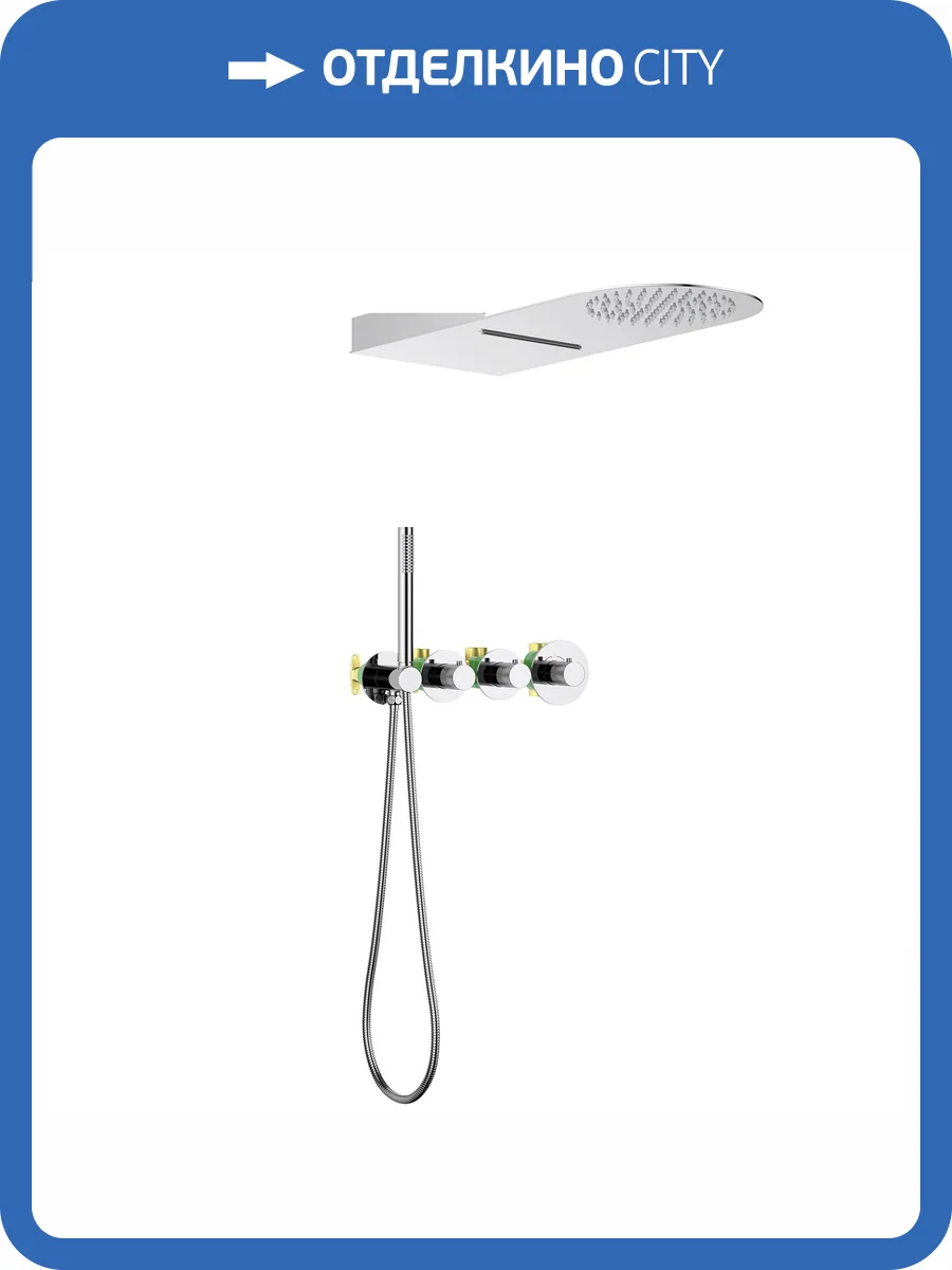 Душевой комплект Timo Saona SX-2350/00SM хром, с термостатом фото 4