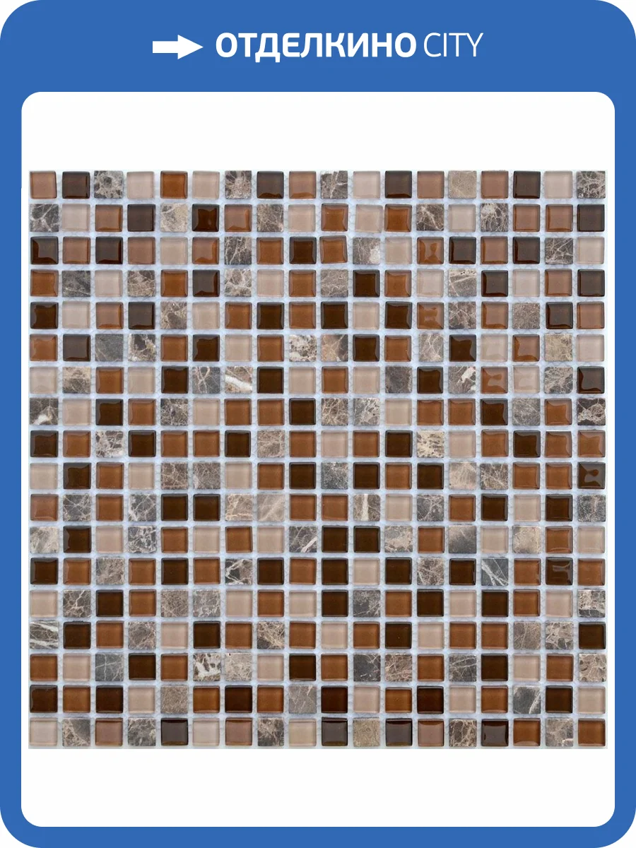Мозаика LeeDo Naturelle 4 Andorra (1.5x1.5) 30.5x30.5 фото 3