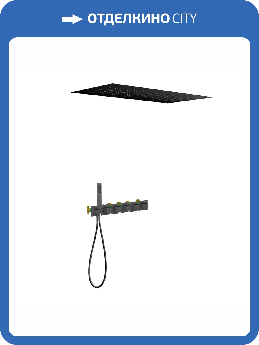 Душевая система Timo Petruma SX-5329/03SM черная, встраиваемая, с термостатом фото 2