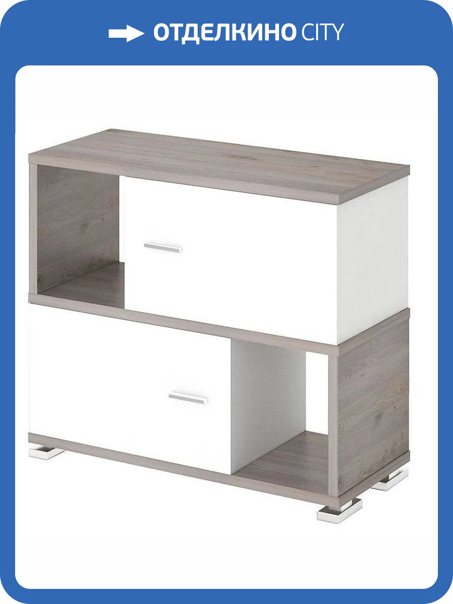 Тумба комбинированная Merdes Домино MER_SB-30-2-NBE фото 3