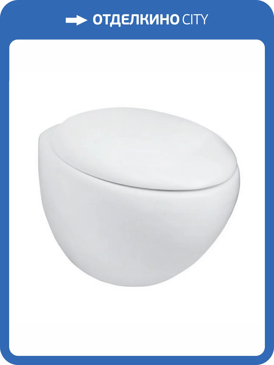 Унитаз подвесной Gural Vit Arya AR31DAK00 белый, без сиденья фото 3