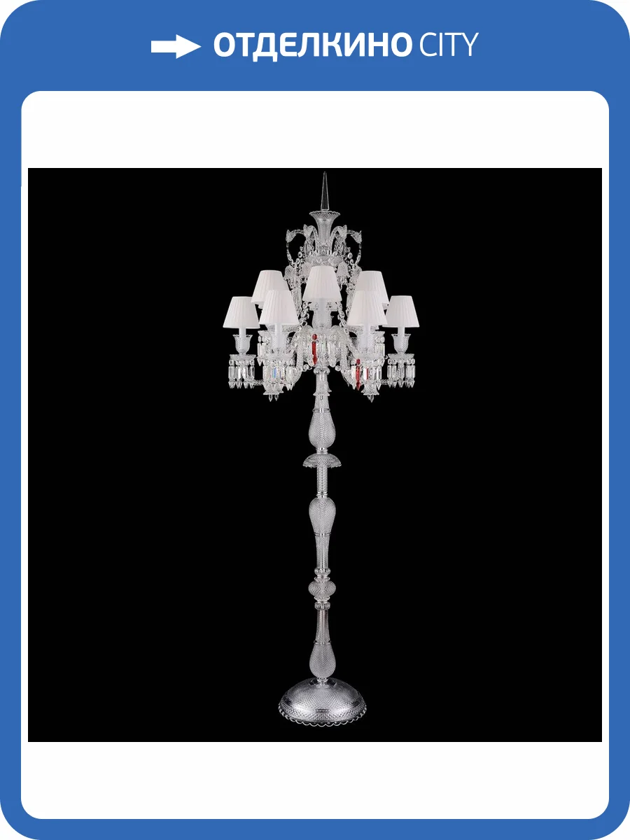 Торшер Crystal Lux Princess PT12 фото 6