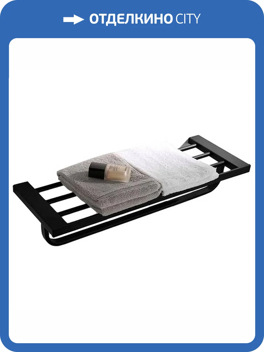 Полка Orans OLS-P7201 черный матовый фото 4