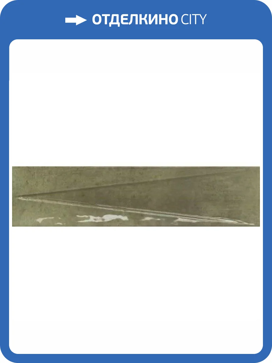 Декор Harmony Bari Green Decor 6x24.6 фото 8