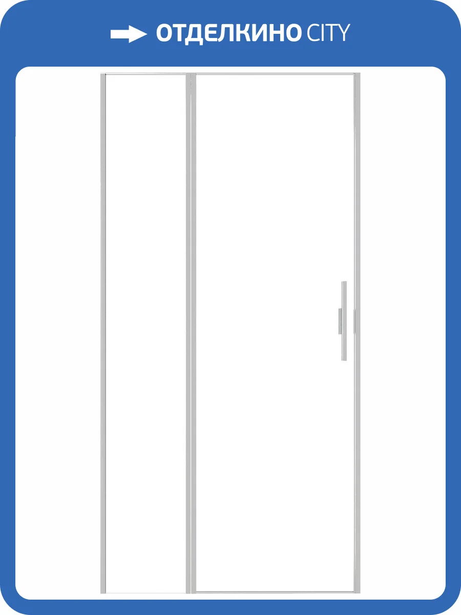 Душевая дверь в нишу Allen Brau Priority 3.31029.BA профиль брашированный алюминий, 1000x2000 фото 13