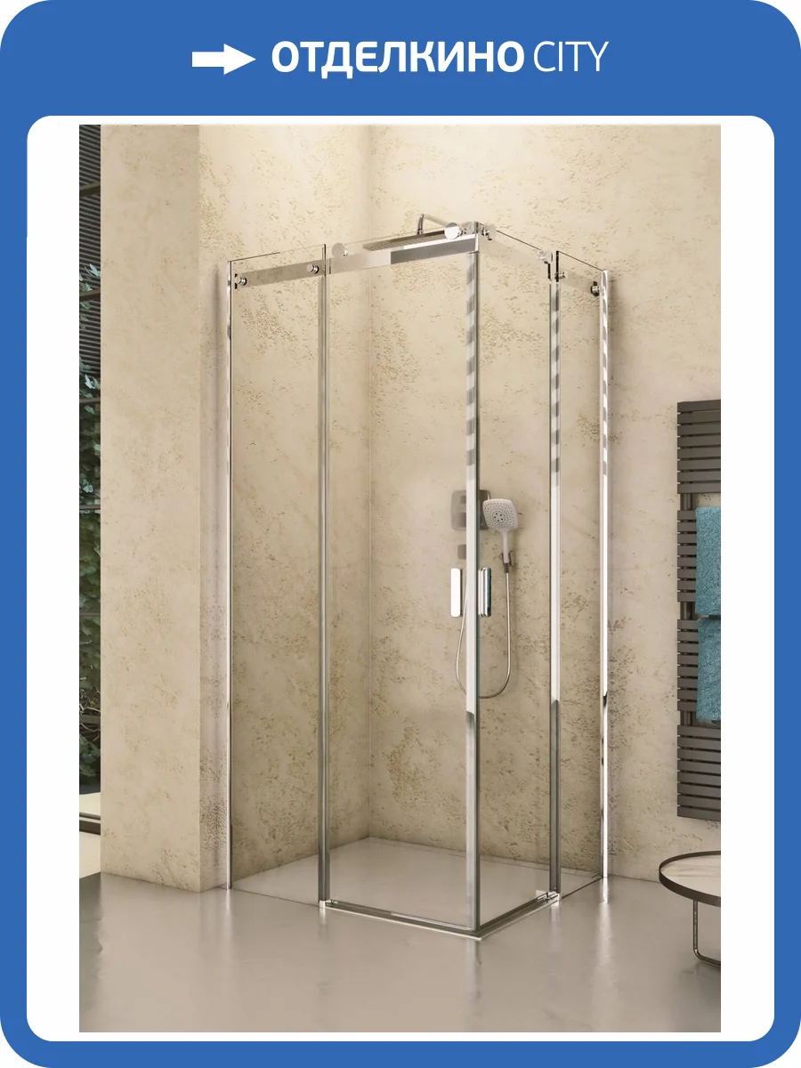 Душевой уголок Riho Baltic G002007120 B207 90x80x210 L/R Хром фото 3