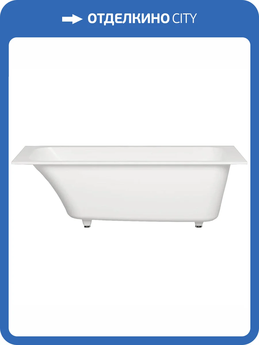 Ванна из искусственного камня Salini Orlanda 102117G 170x75 белая глянцевая фото 5