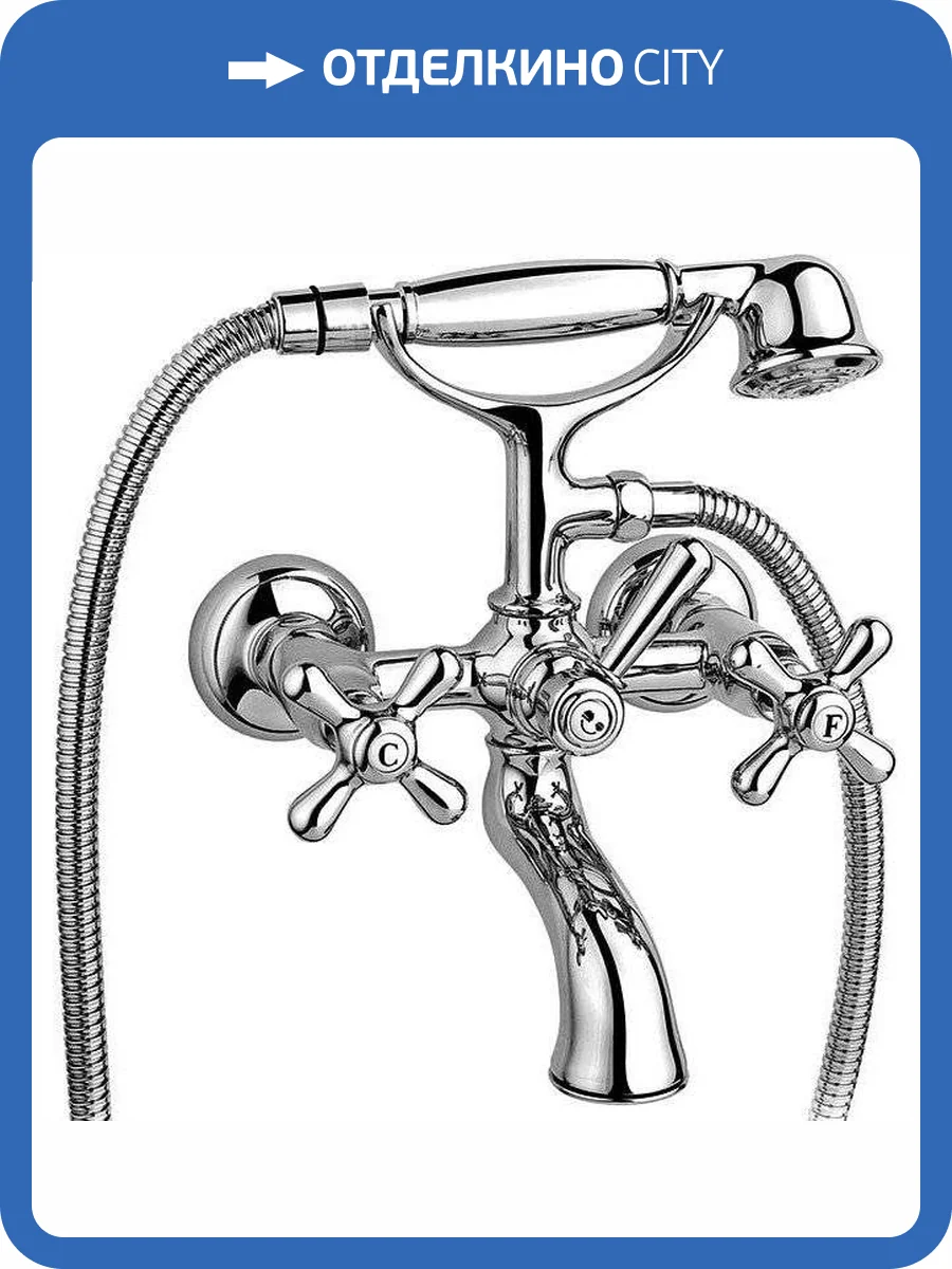 Смеситель для ванны Nicolazzi Nuova Brenta 2501CR хром фото 3