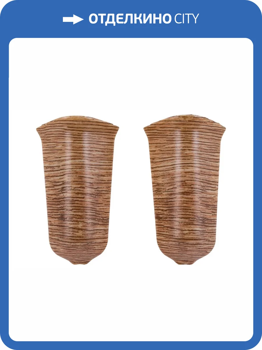 Наружный (внешний) угол Ideal Деконика Дуб Рустик 55 мм фото 2