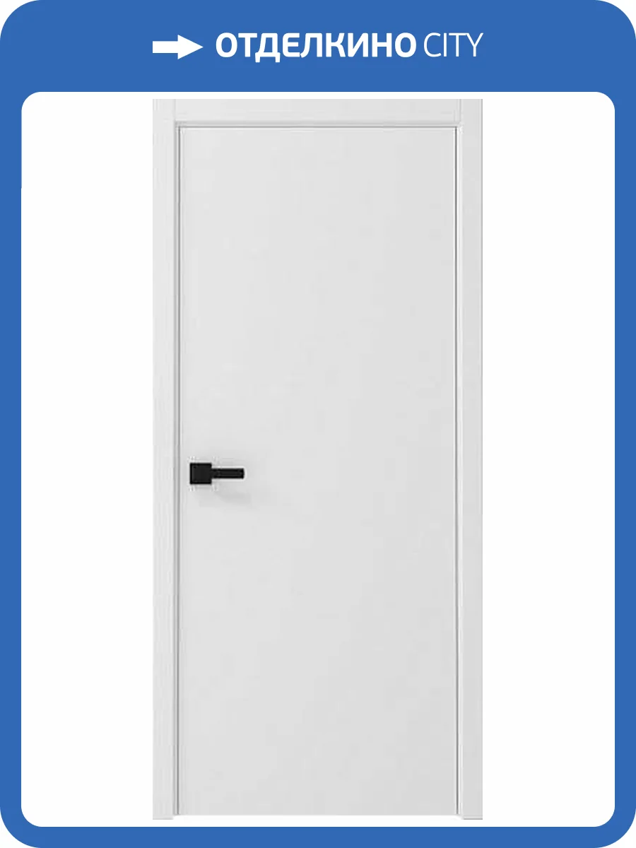 Межкомнатная дверь Albero Графика-1 полотно Белый 800x2000 фото 2