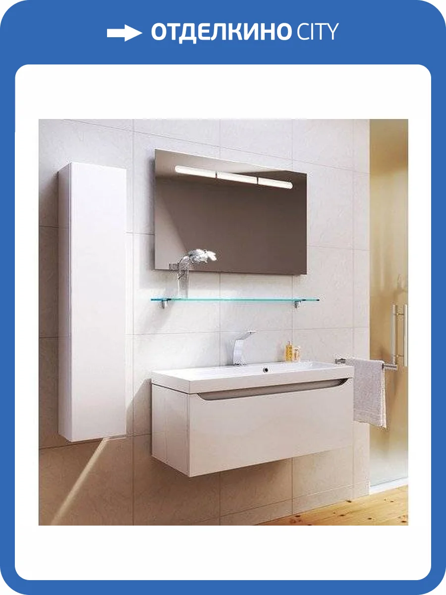 Мебель для ванной Aqwella 5 stars Верона 80 белая фото 5