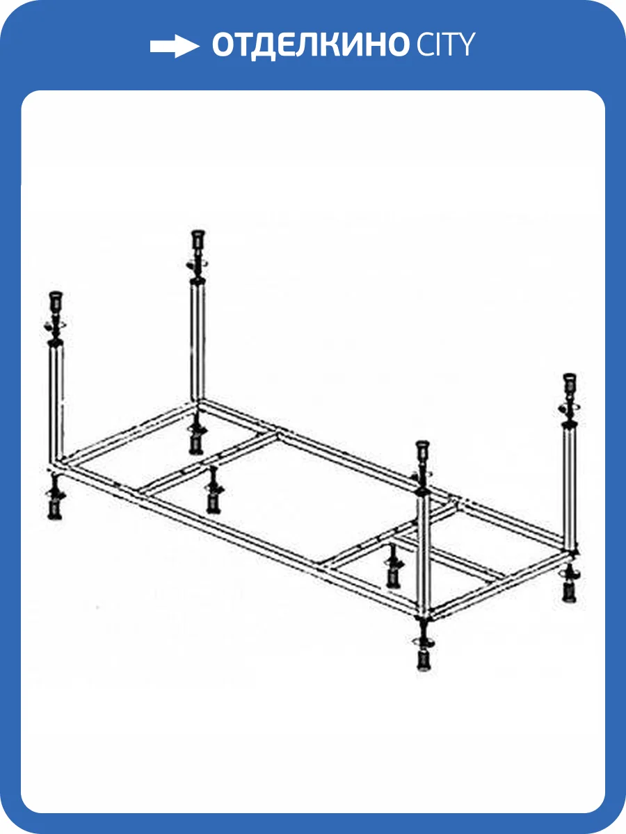 Каркас для ванны Cezares Metauro-MF фото 2