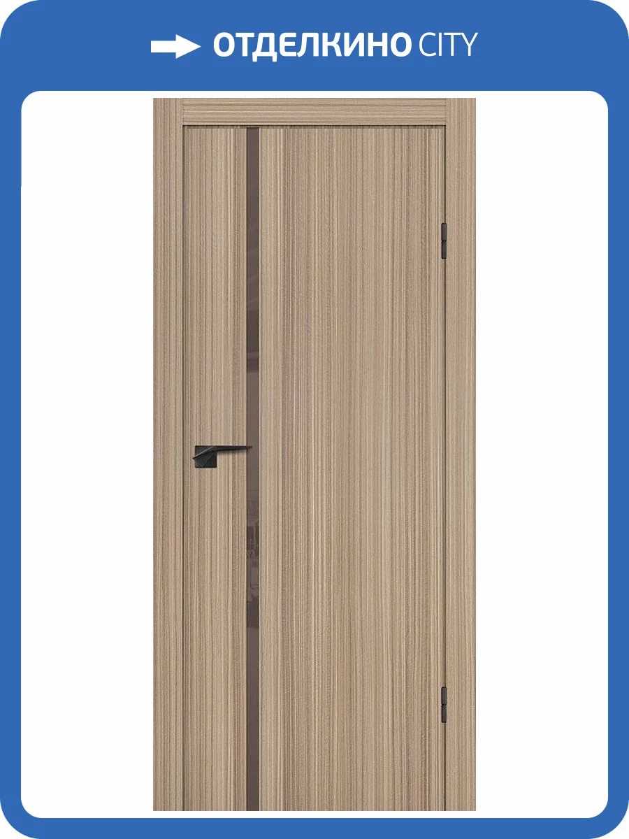 Межкомнатная дверь Profilo Porte P-22 полотно Эвкалипт тасманский, стекло кофе светлый лакобель 900x2000 фото 2