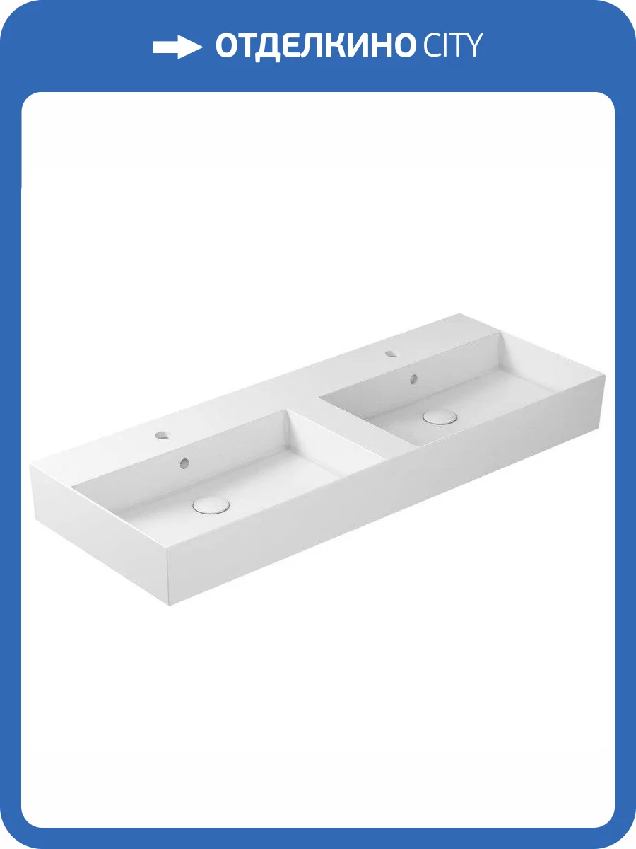 Раковина Galassia Meg11 Pro 8966 120 см фото 5