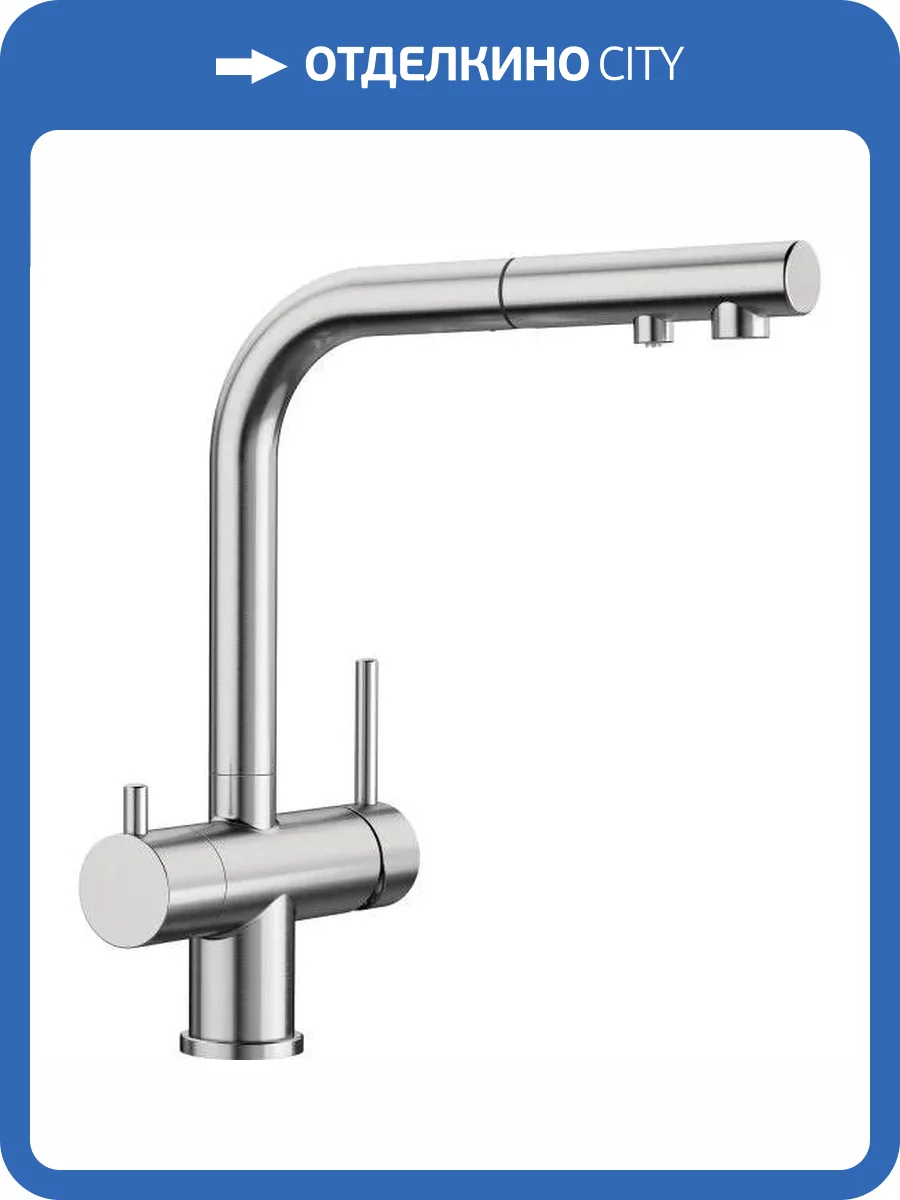 Смеситель для кухни Blanco Fontas-S II 525199 нержавеющая сталь фото 5