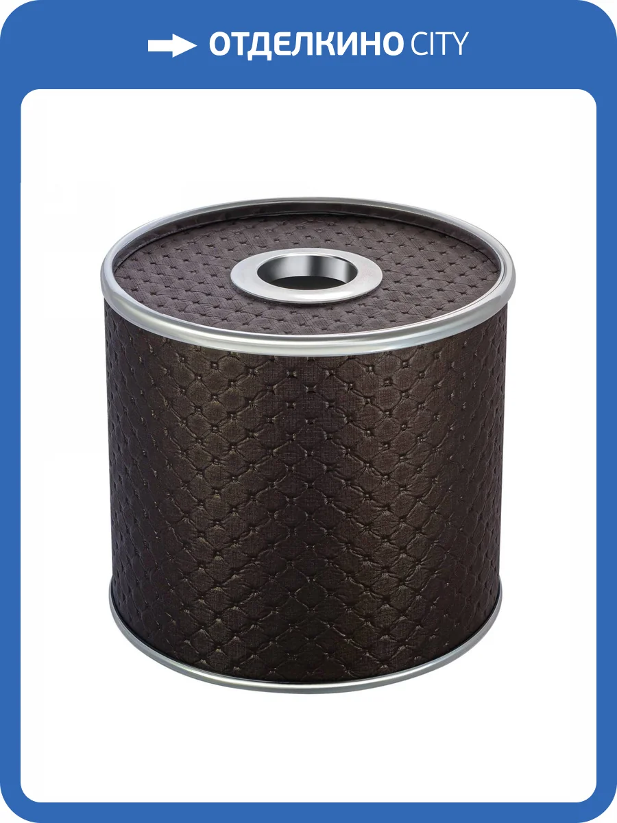 Бокс для салфеток Geralis S-PCH шоколад, хром фото 4