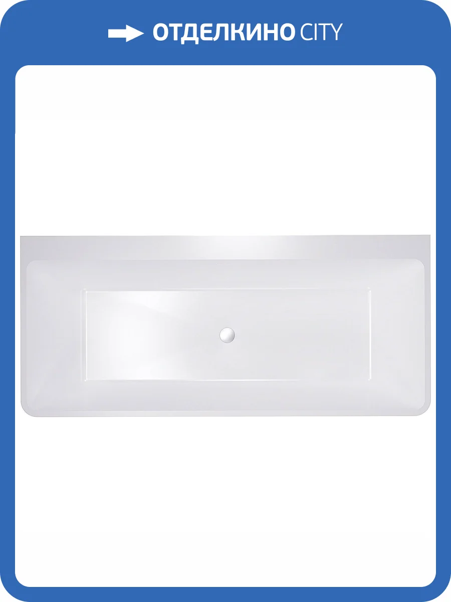 Ванна из искусственного камня Timo Solid ERIKA1700 170x75 фото 7