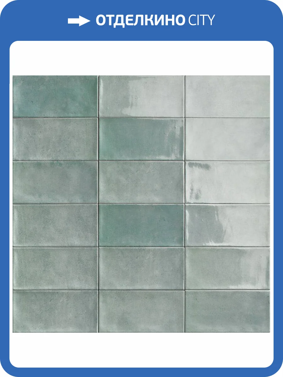 Керамическая плитка Mainzu Camden Rev. Emerald 10x20 фото 3