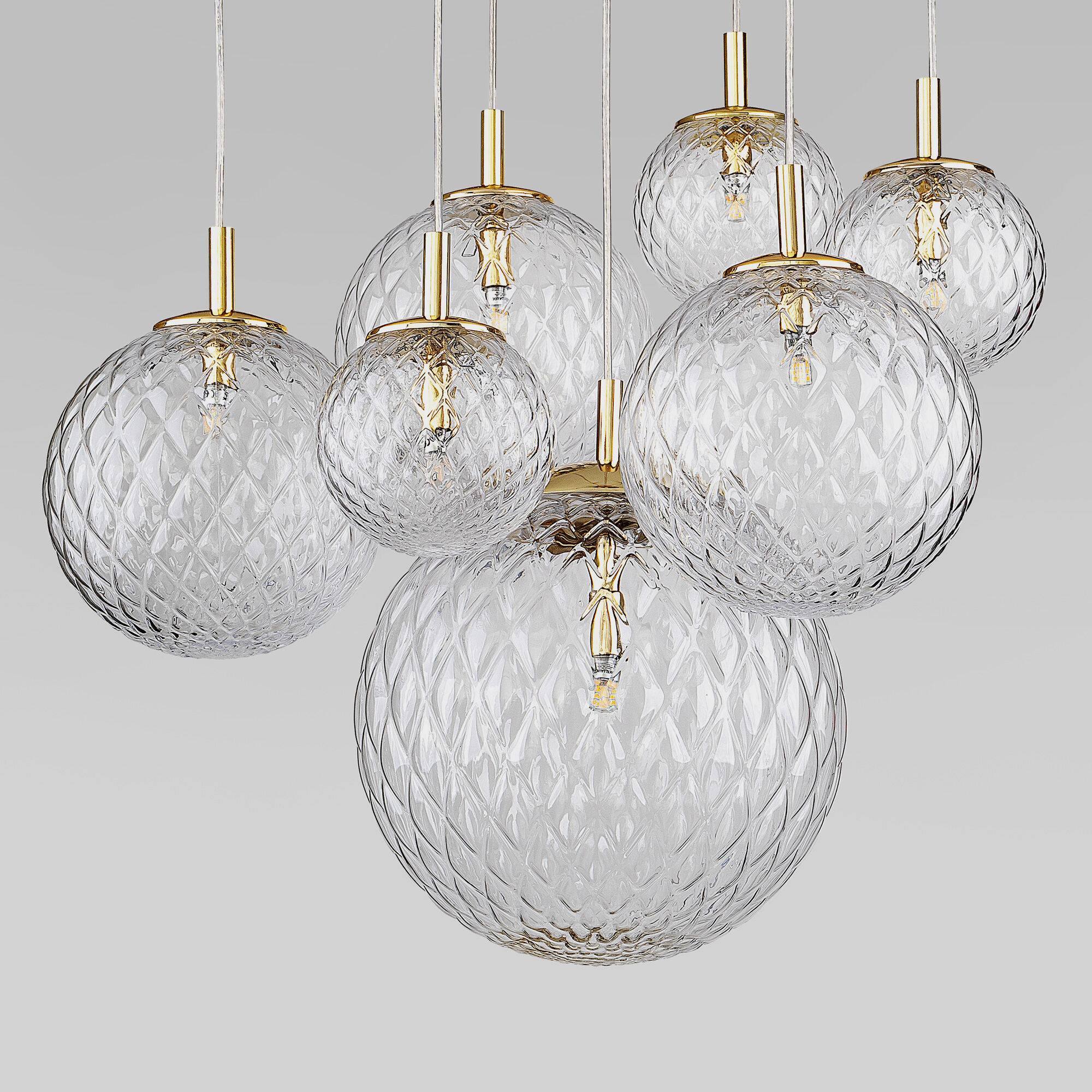 Подвесной светильник TK Lighting 4608 Cadix Gold фото 2