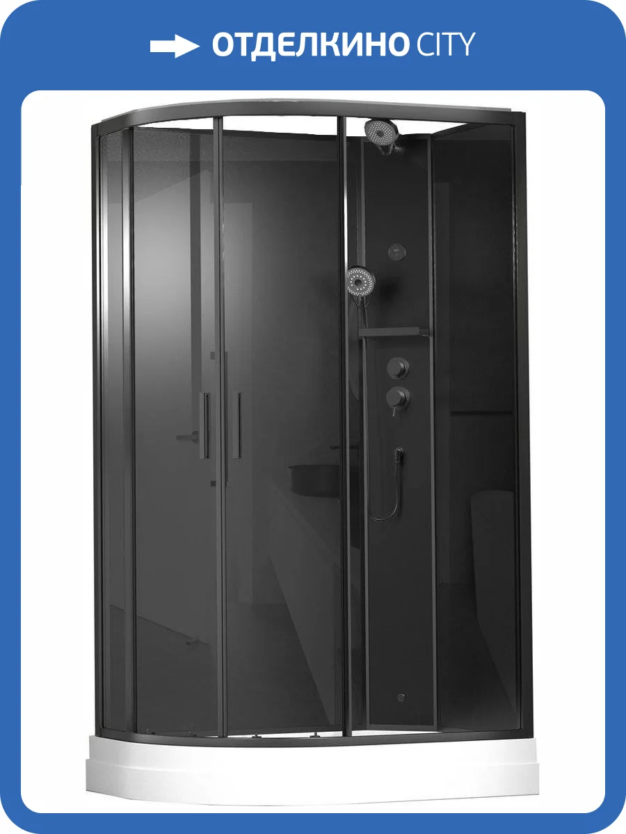 Душевая кабина Timo Premium Ilma-902 R B Black фото 2