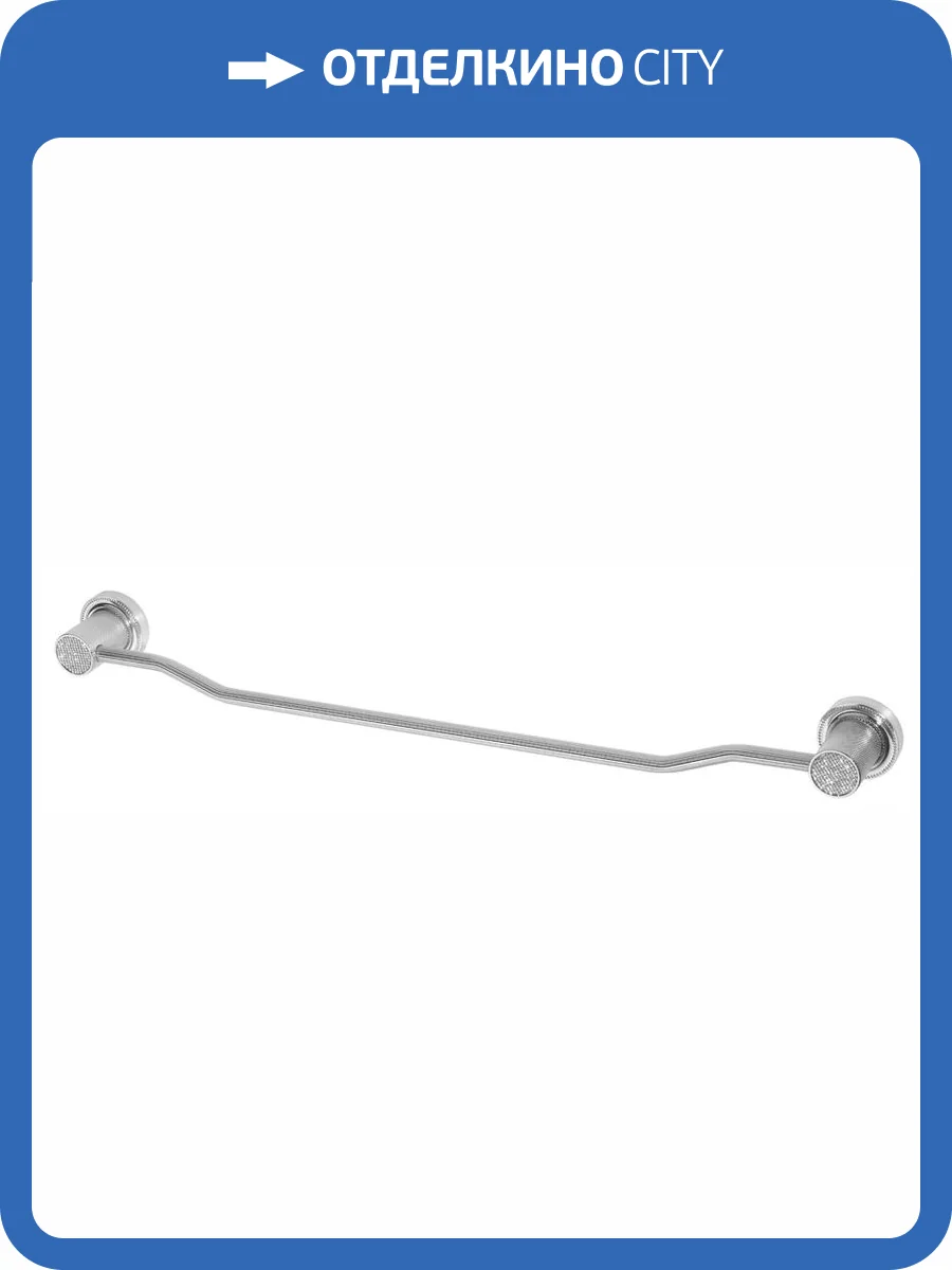 Полотенцедержатель Boheme Royal Cristal 10922-CR-B Black Хром фото 5