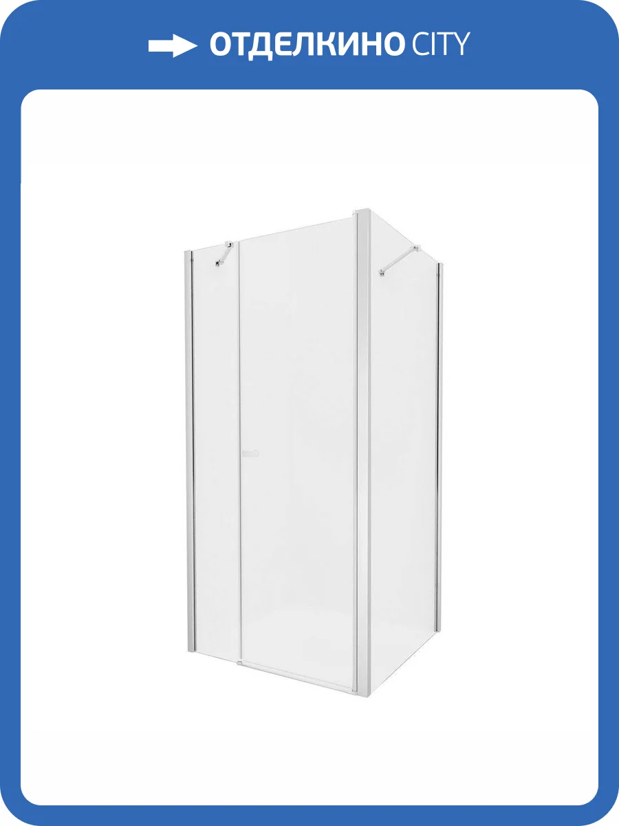 Душевое ограждение NEW TRENDY NEW SOLEO 90x110x195 K-0695 (хром) фото 8