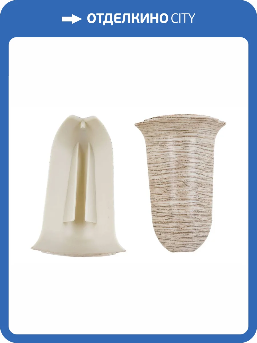 Наружный (внешний) угол Ideal Деконика Дуб Латте 55 мм фото 2