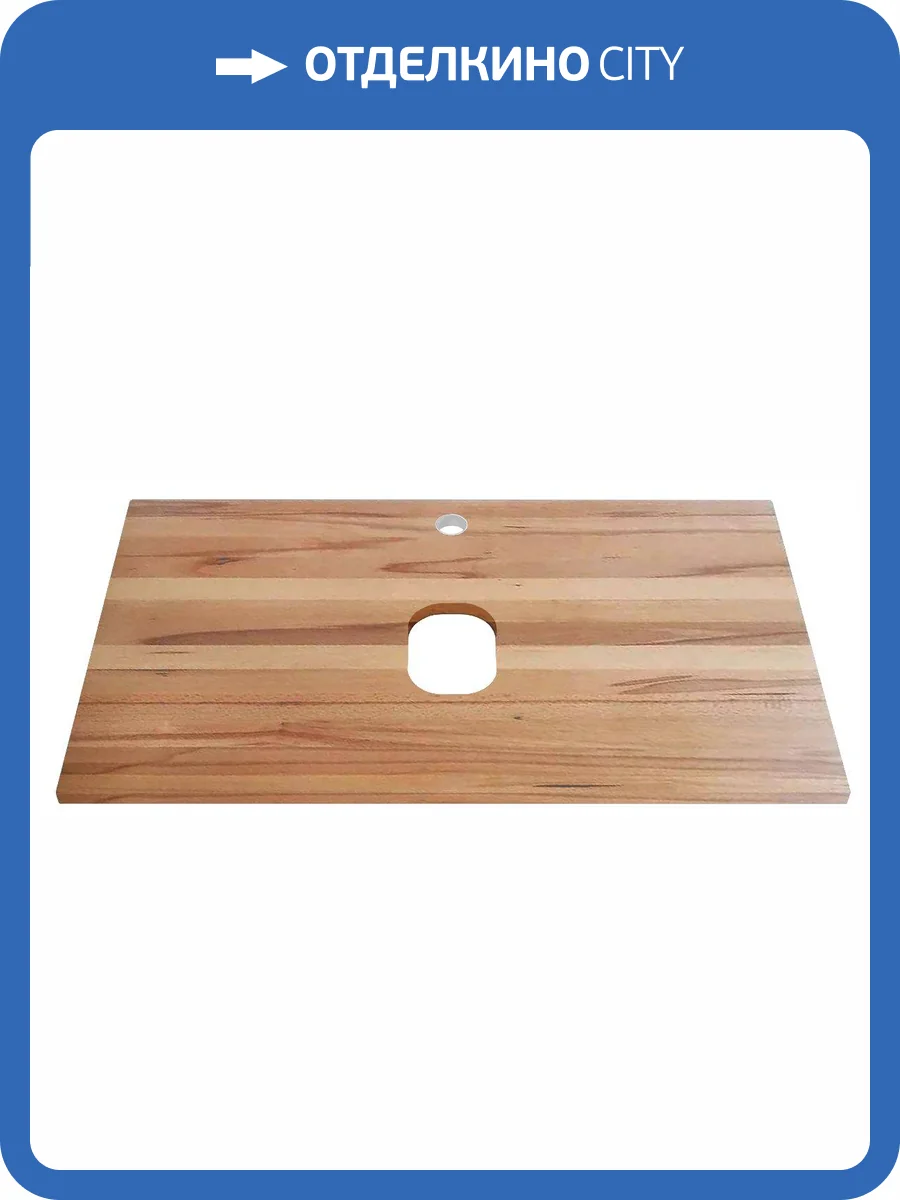 Столешница Art&Max AM-800-FN Faggio Naturale, 80.4x1.9x46 фото 2