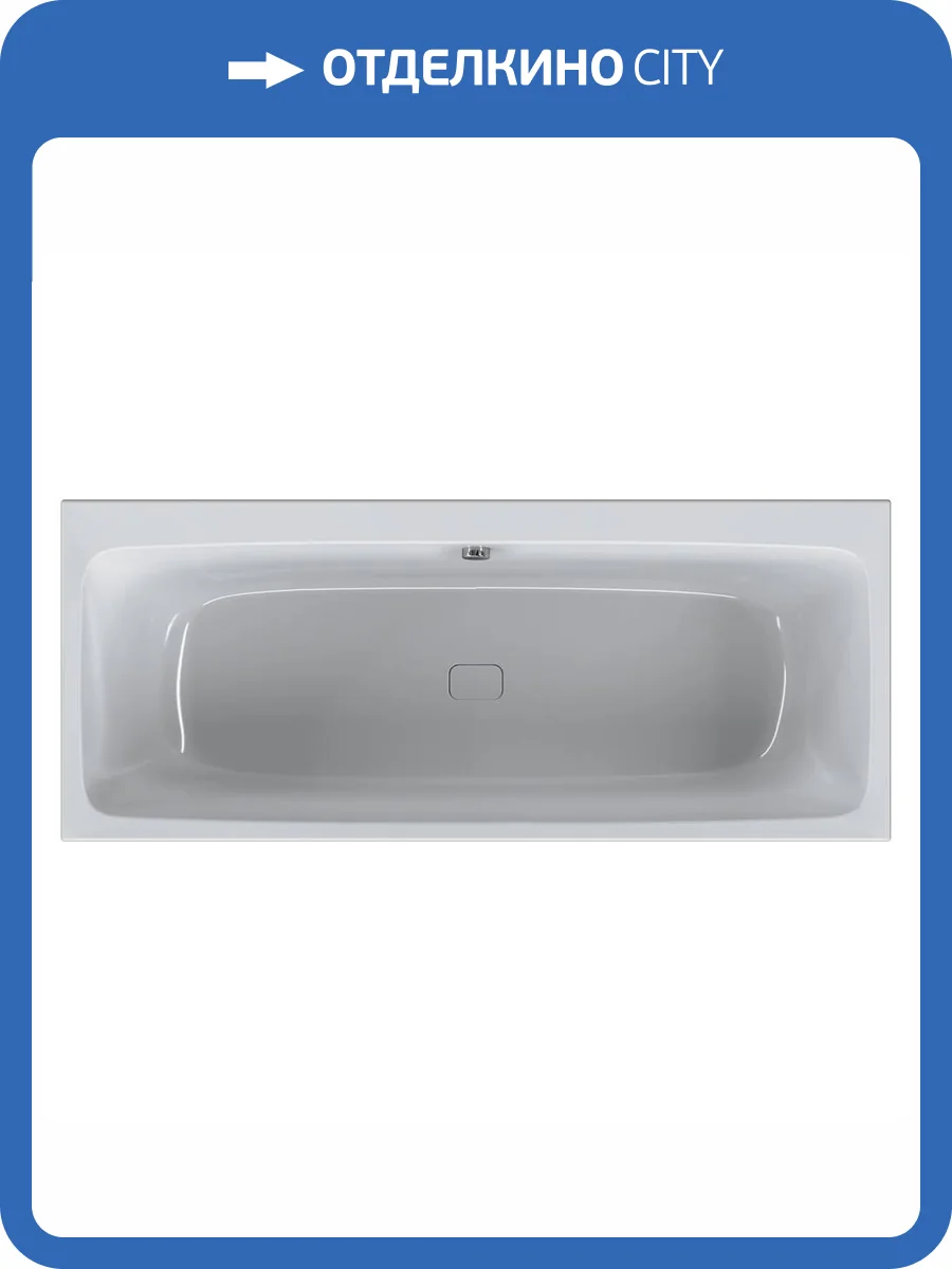 Акриловая ванна Am.Pm Func 170x70 с каркасом фото 12