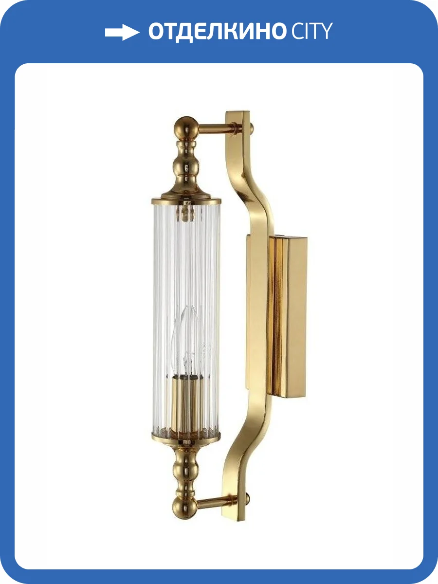 Бра Crystal Lux Tomas AP1 Gold фото 4