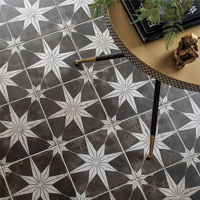 Керамогранит Etili Seramik Pembrook Black Pre-cut 45x45 фото 3
