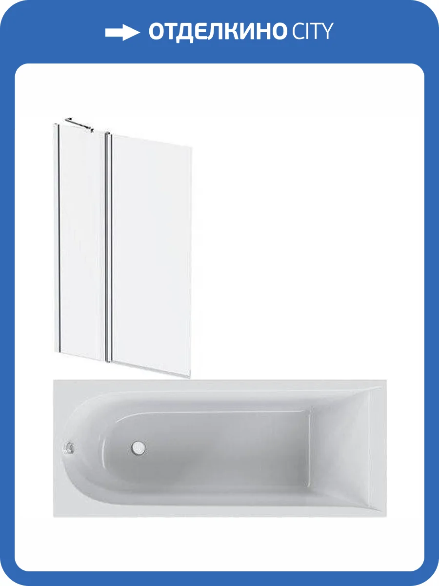 Акриловая ванна Am.Pm Spirit V2.0 170x70 с каркасом, со шторкой фото 13