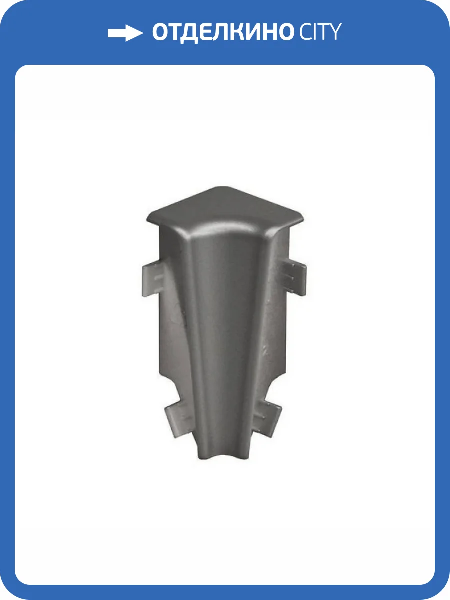 Внутренний угол Kronotex KTEX1 нерж.сталь (2 шт) фото 2