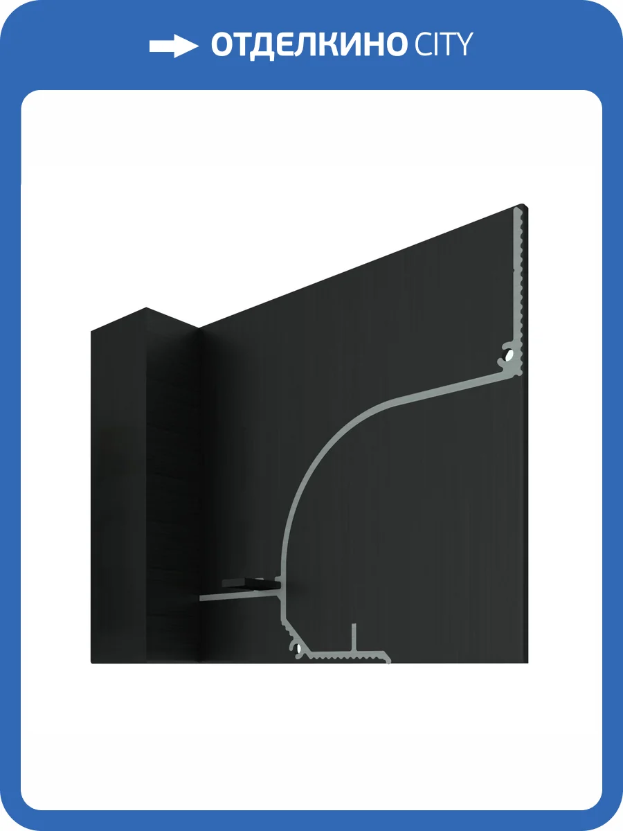 Торцевая заглушка Decaro для модели D006L левая фото 2