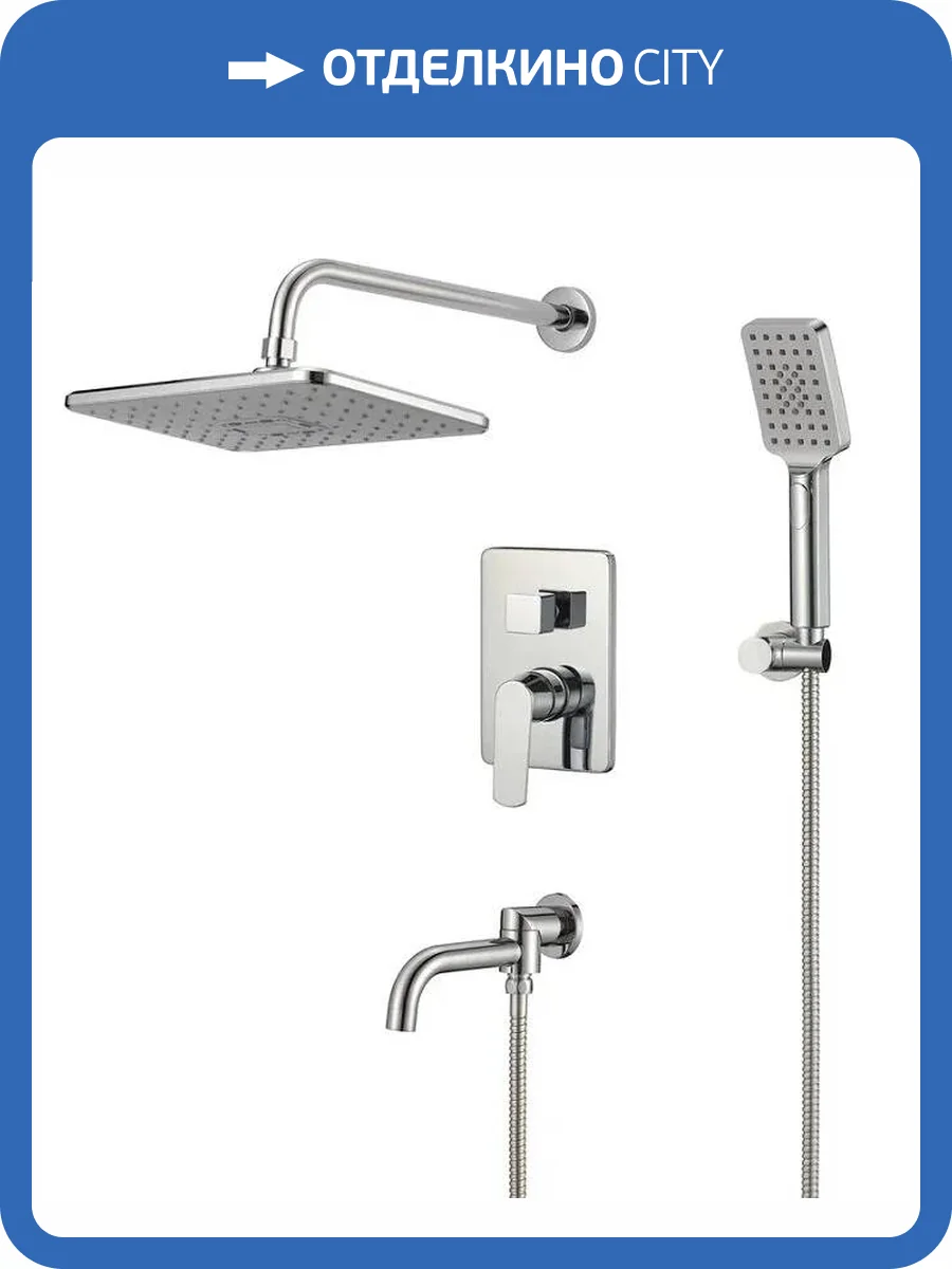 Душевая система Osgard Dalalven 83350 хром фото 3