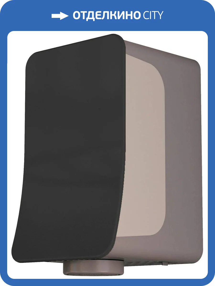 Сушилка для рук Nofer Fusion 01871.N черная фото 2