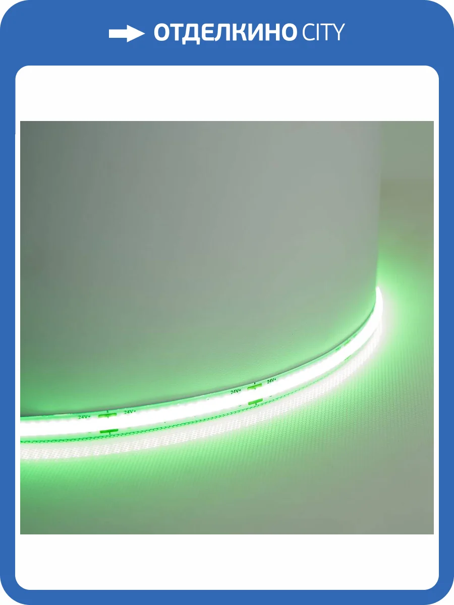 Светодиодная лента Feron 8W/m 320LED/m 2110SMD зеленый 5M LS530 48268 фото 8