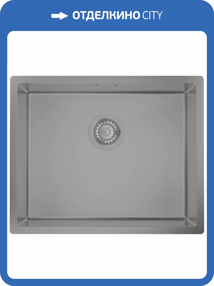 Мойка кухонная IDDIS Edifice EDI54G0i77 графит фото 5