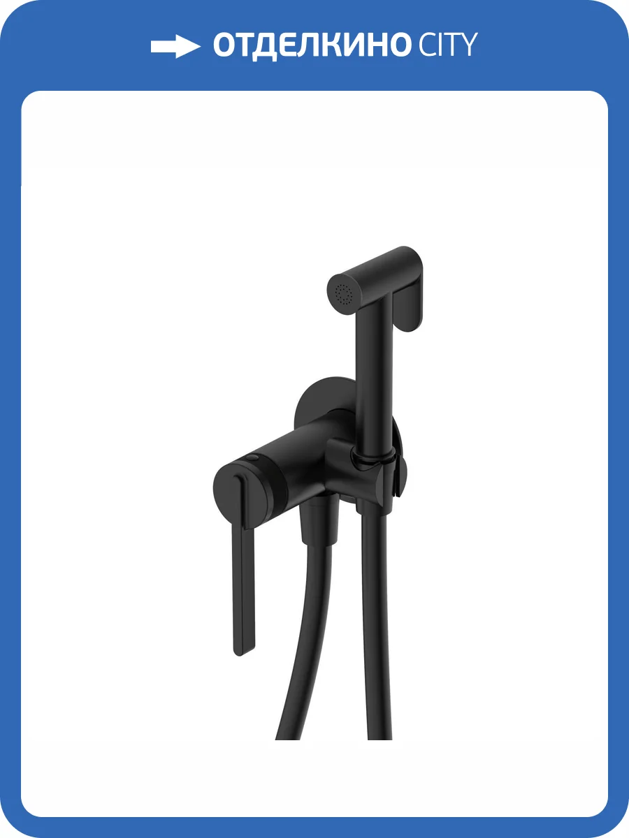 Гигиенический душ DQ Bonn DA1704505 черный матовый фото 8