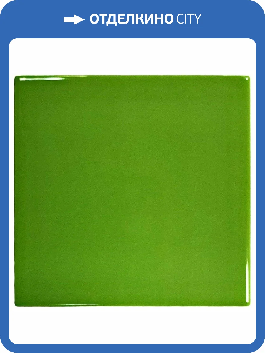 Керамическая плитка Bonaparte Mini Tile Green Glossy 9.9x9.9 фото 3