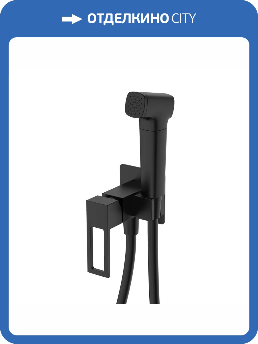 Гигиенический душ DQ Dortmund DA1714505 черный матовый фото 8