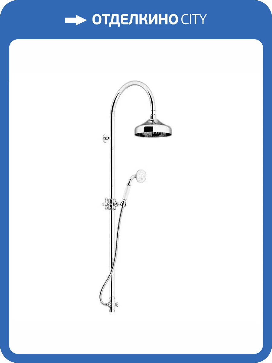 Душевая стойка Gattoni Programma doccia 4293/PDC0 хром фото 3