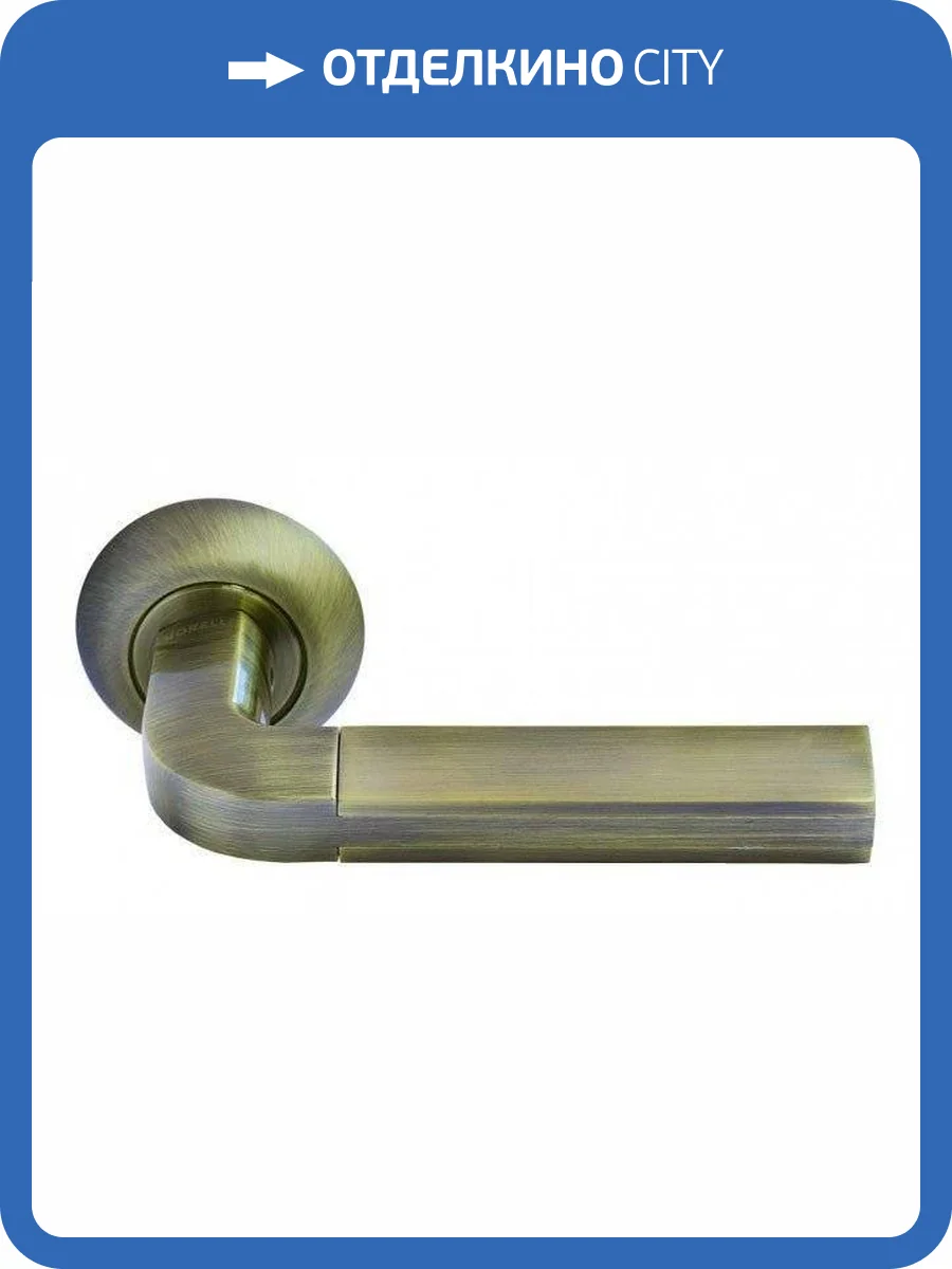 Дверная ручка Morelli MH-11 MH-11 AB (Античная бронза) фото 3