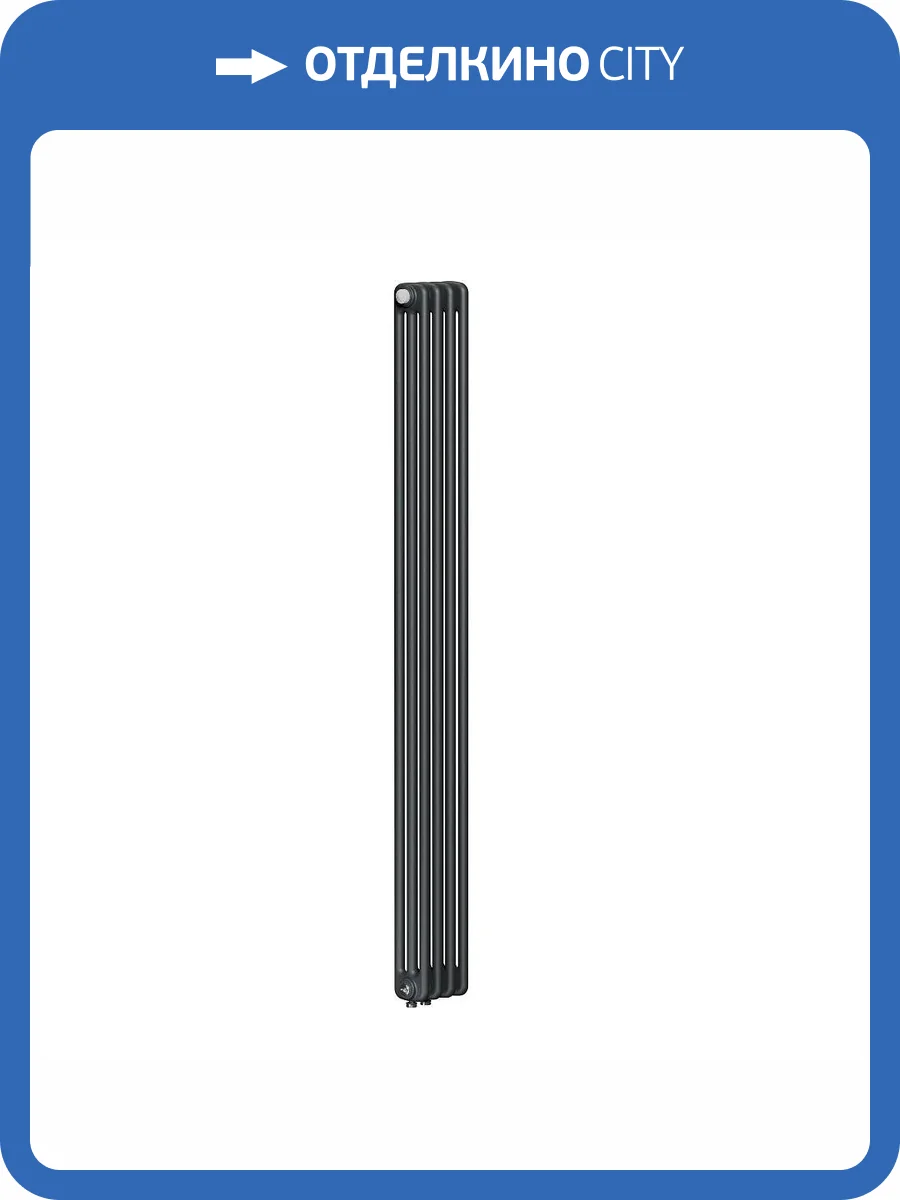 Стальной трубчатый радиатор отопления Rifar TUBOG TUB 3180-04-DV1-TI (Титан) фото 4