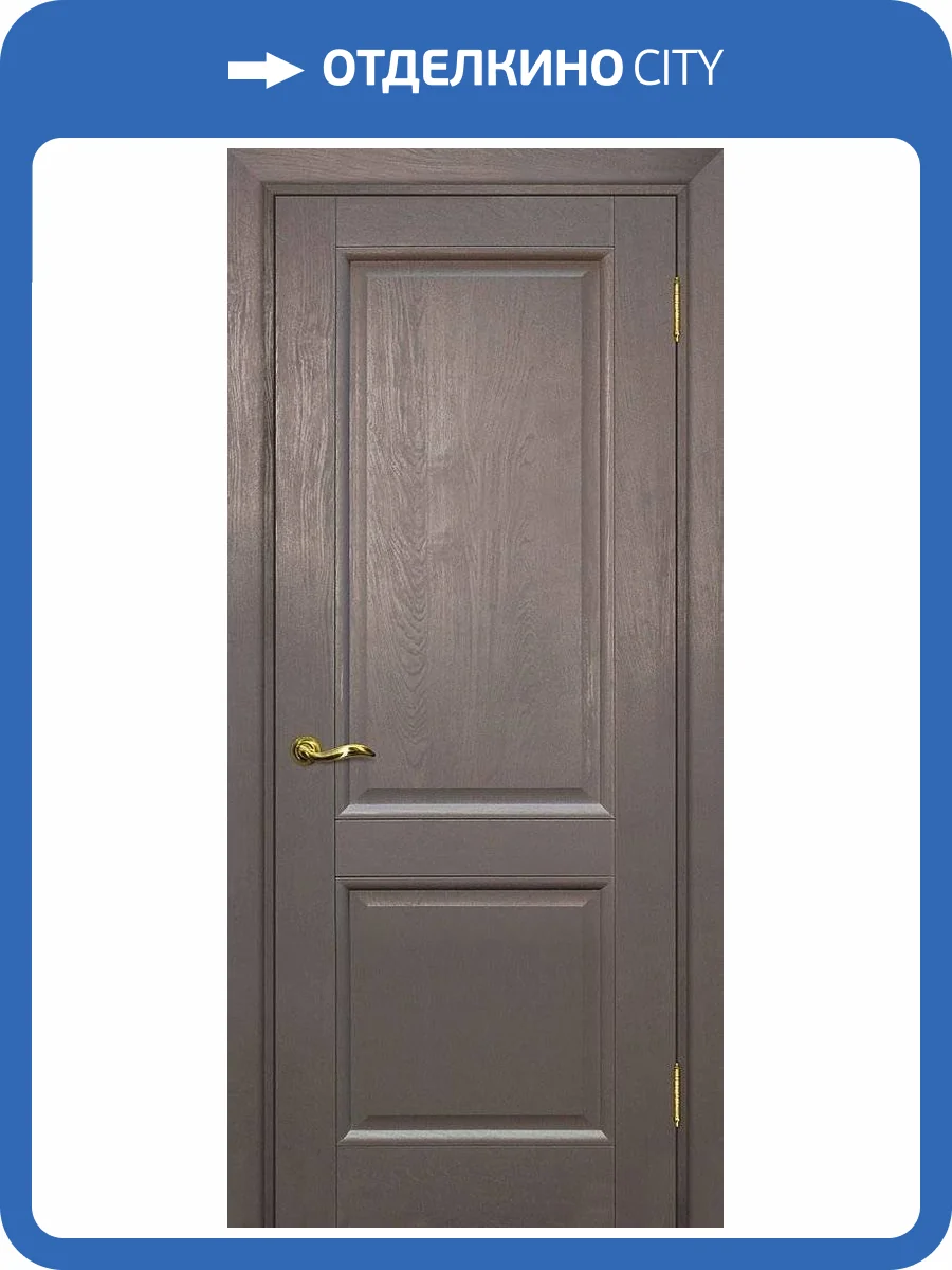 Межкомнатная дверь Profilo Porte экошпон PSU-28, глухая, каменное дерево 600x1900 фото 2