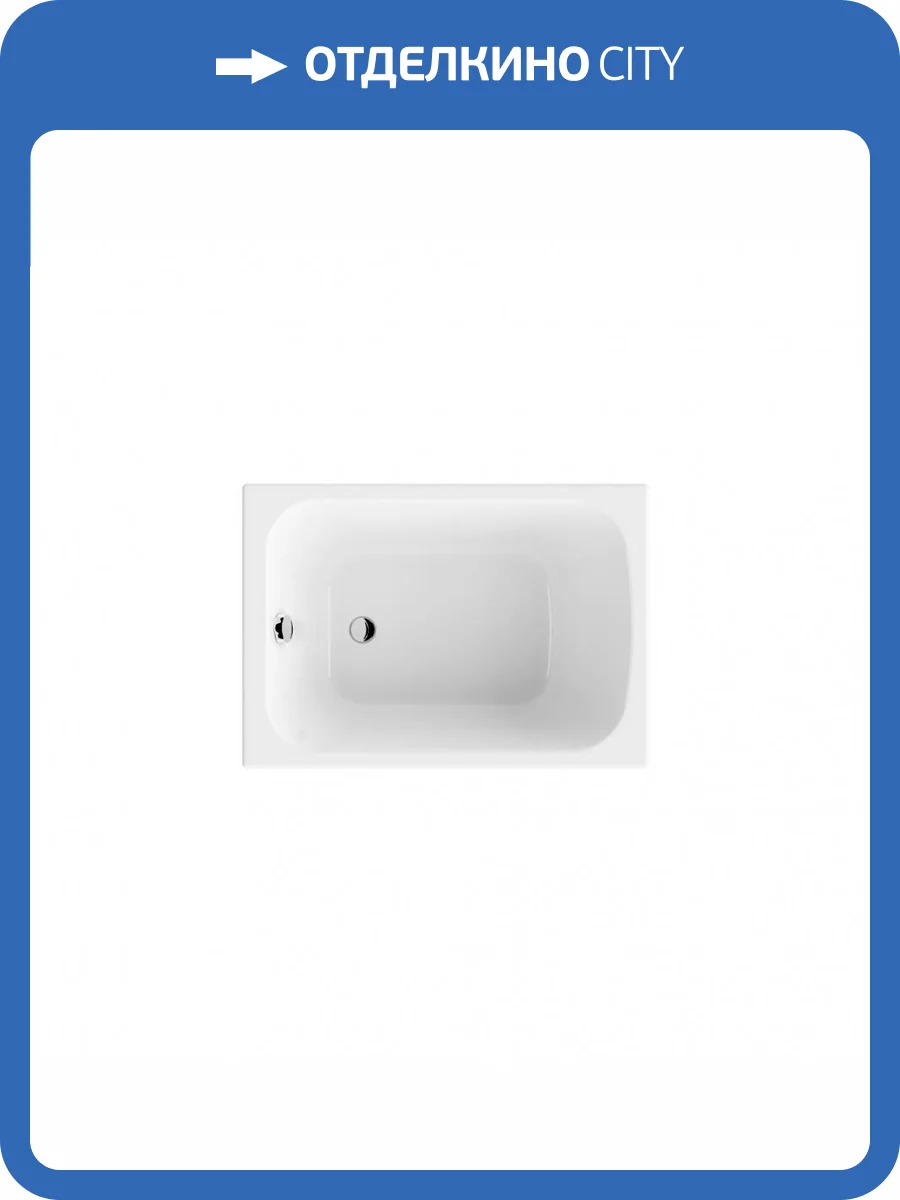 Акриловая ванна Triton Литл 110x70 Щ0000072199 белая, без каркаса фото 3