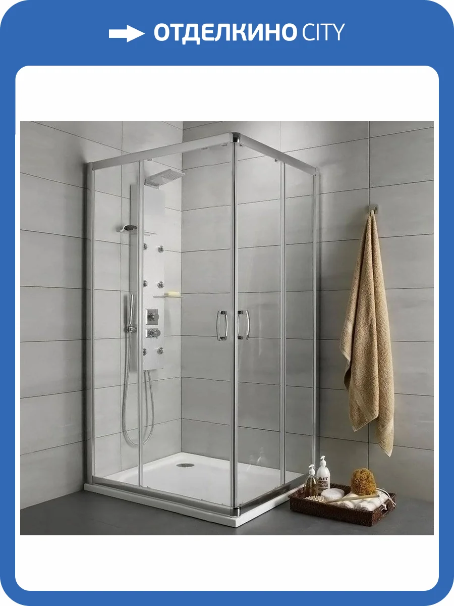 Душевой уголок Radaway Premium Plus D 80x100x190 прозрачное стекло фото 13
