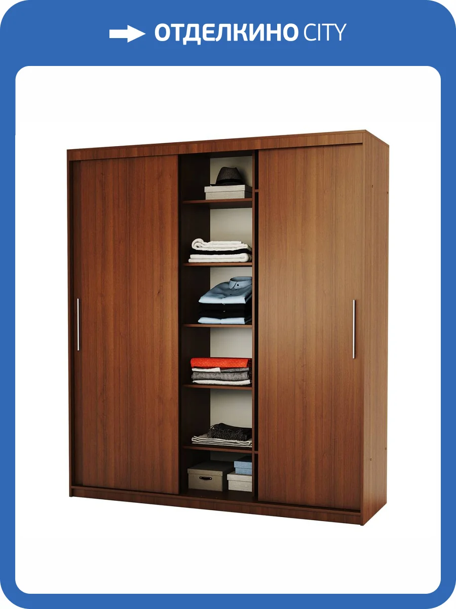 Шкаф-купе Шарм-Дизайн Эконом 1901022852, орех фото 5