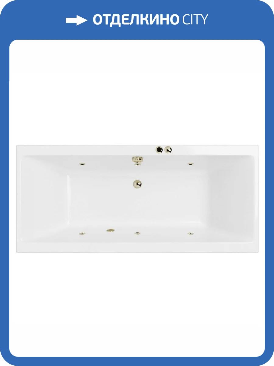 Акриловая ванна Excellent Pryzmat SOFT WAEX.PRY17.SOFT.BR 170x75 бронза фото 4