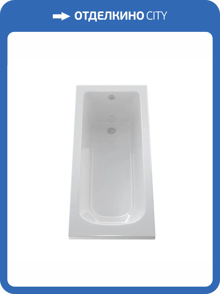 Ванна из искусственного камня Фэма Летиция 150x70 с ножками, белая глянцевая фото 4